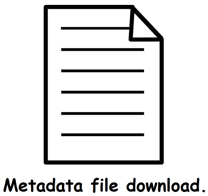 Download metadata